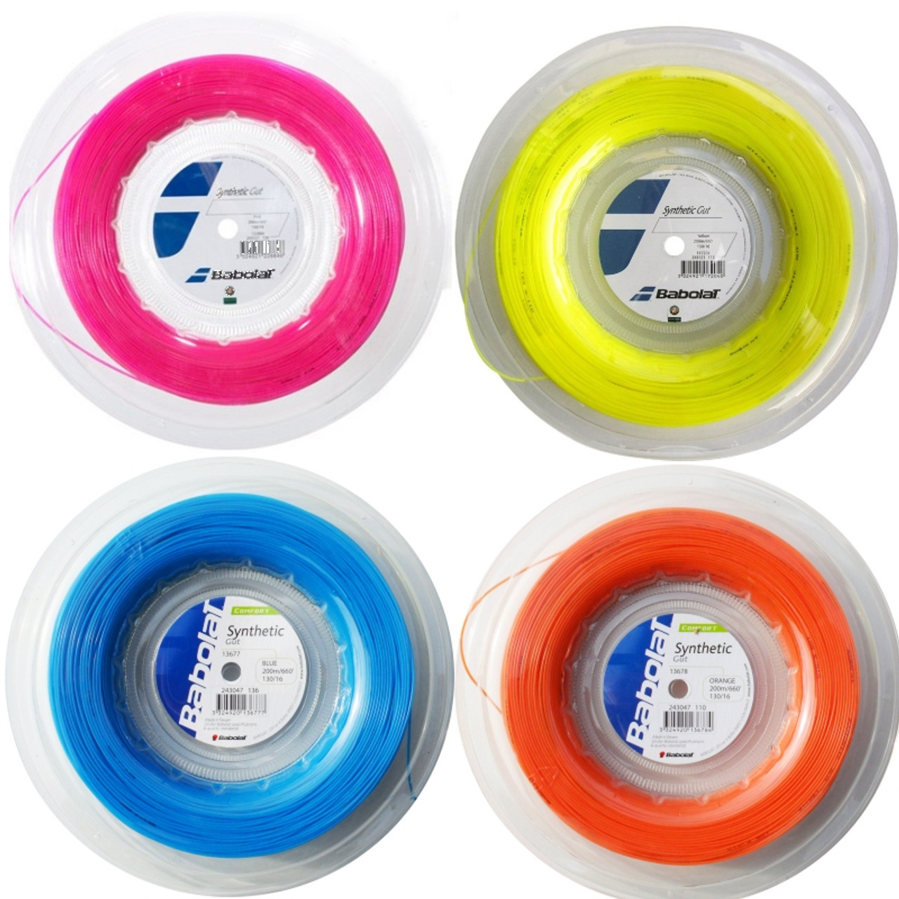 Babolat Synthetic Gut in vibrant colors for any racquet sport