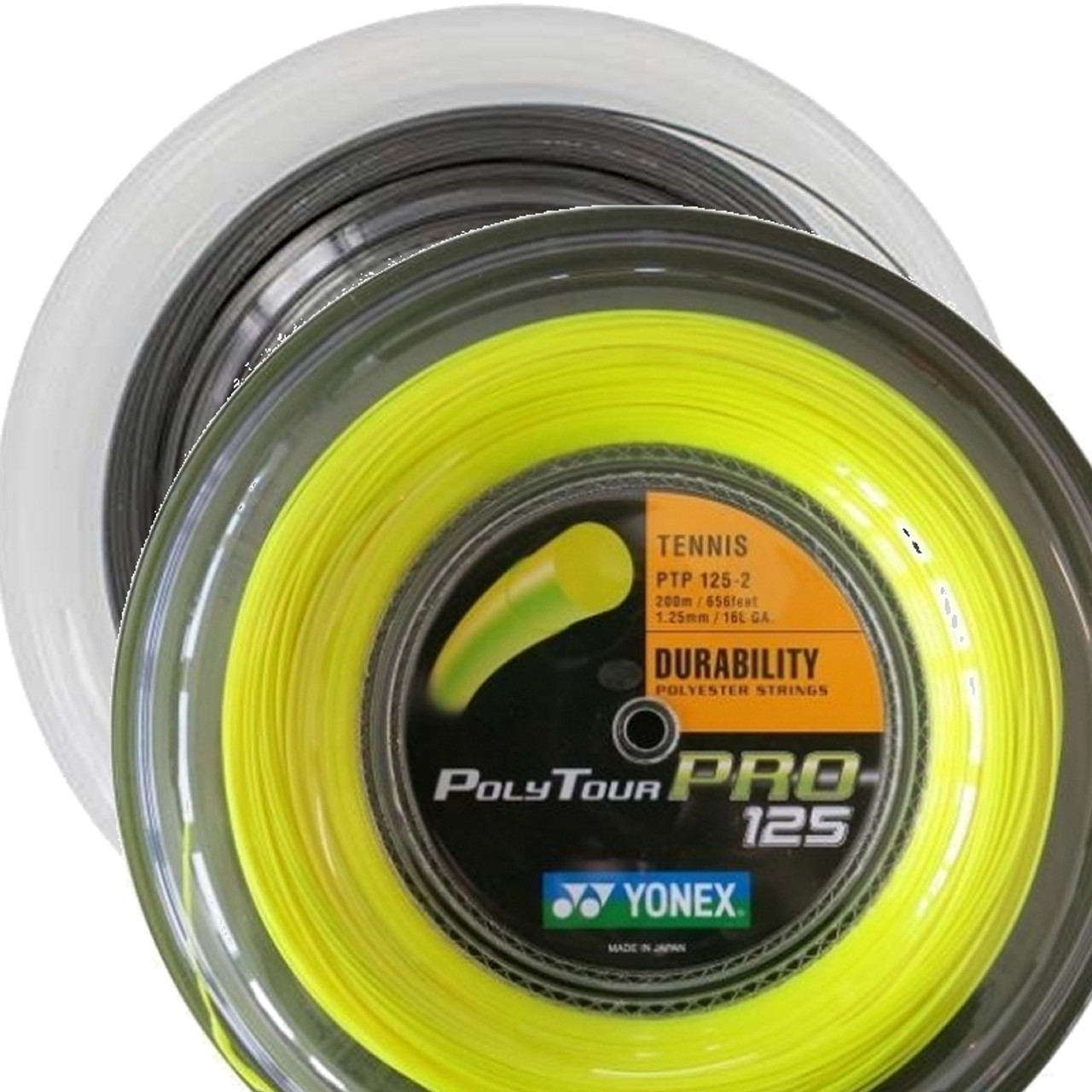 Yonex Poly Tour Pro 200m REEL, a high performing poly 16L gauge