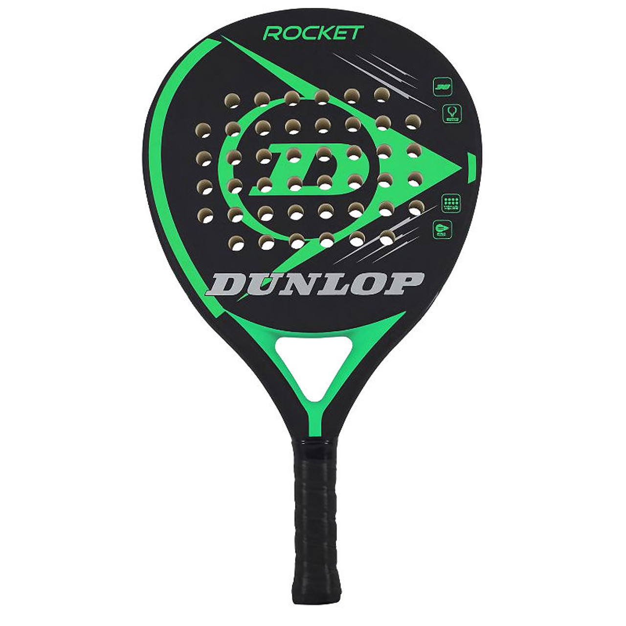 Perforación Sangrar Laboratorio Dunlop Rocket Green POP Tennis & Padel Paddle