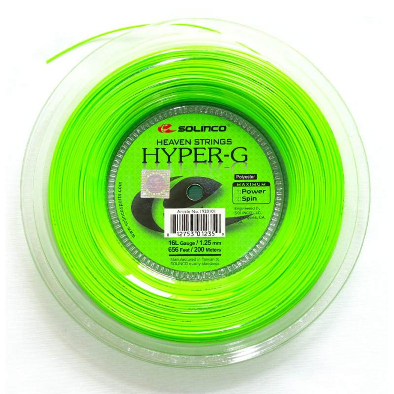 Solinco Hyper G Reel 200M 17g Green