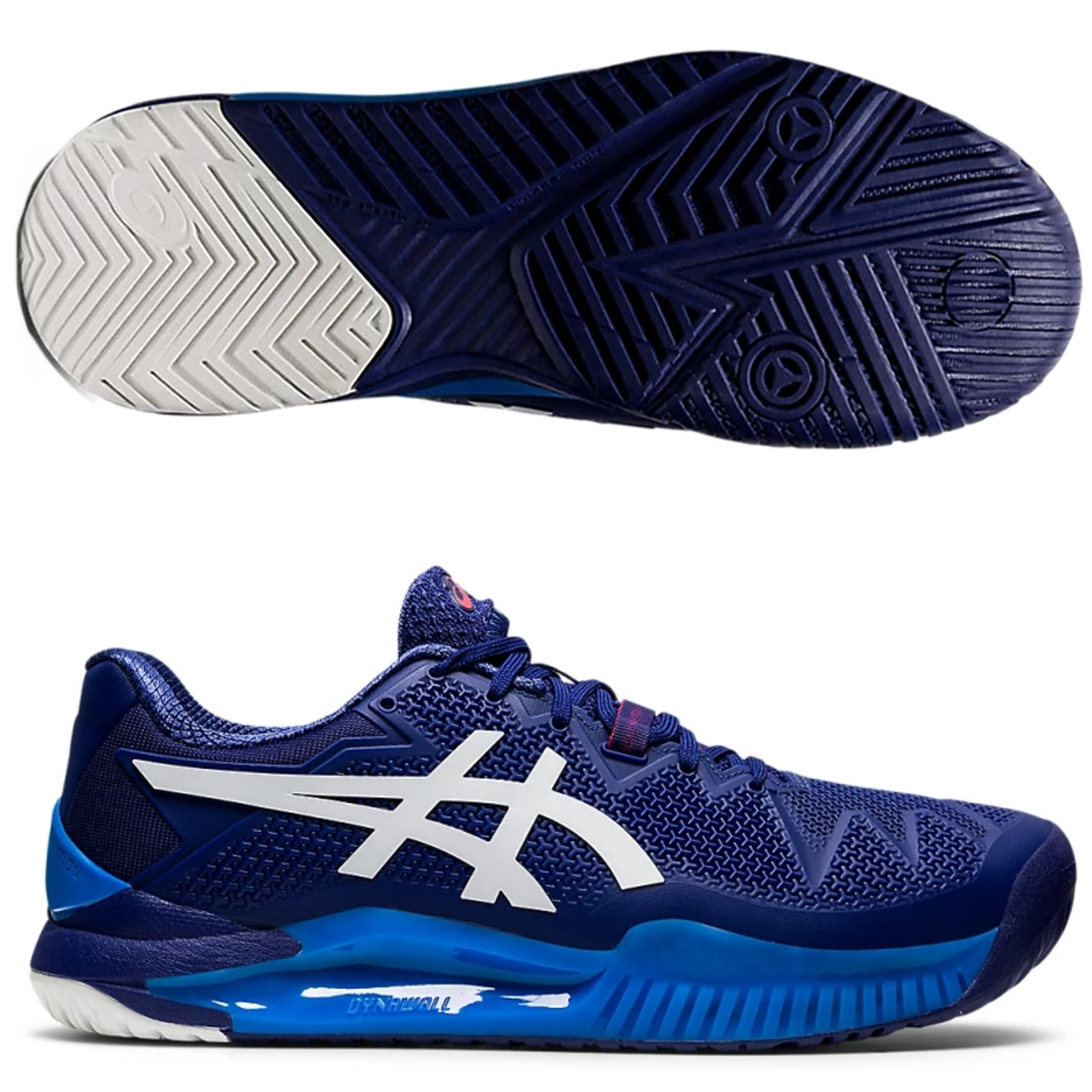 asics Gel Resolution 8 Men Blue