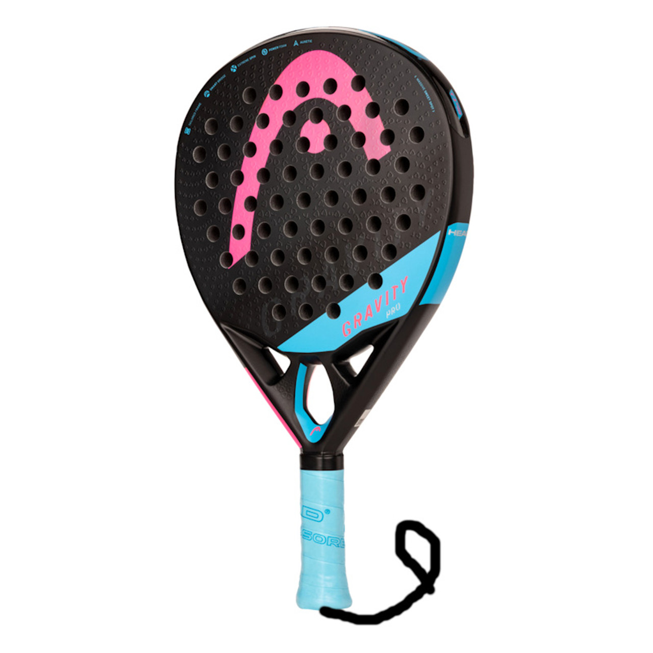 HEAD Gravity Pro POP Tennis Paddle / Padel Paddle 2023