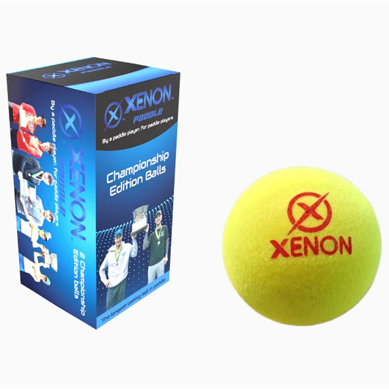 セオレム　15ポンド Xenon Championship Platform Tennis Ball offers a softer feel