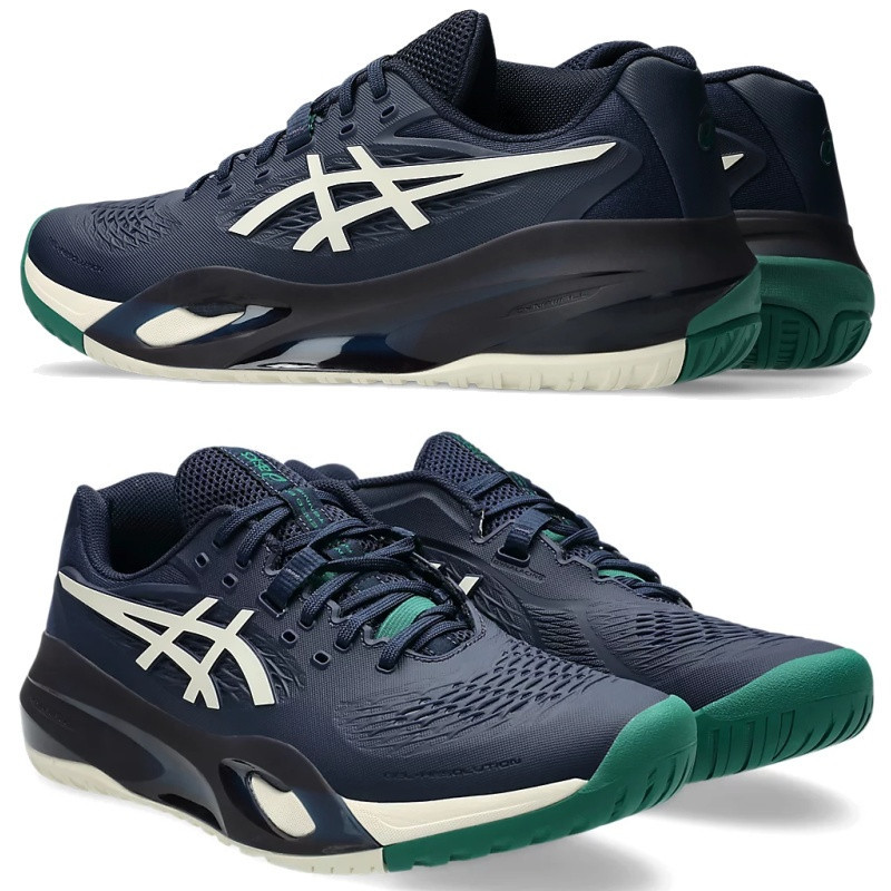 asics Gel Resolution X Men WIDE, Midnight/Cream