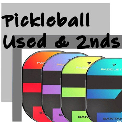 New Factory Second Pickleball Paddles and Used Pickleball Demos