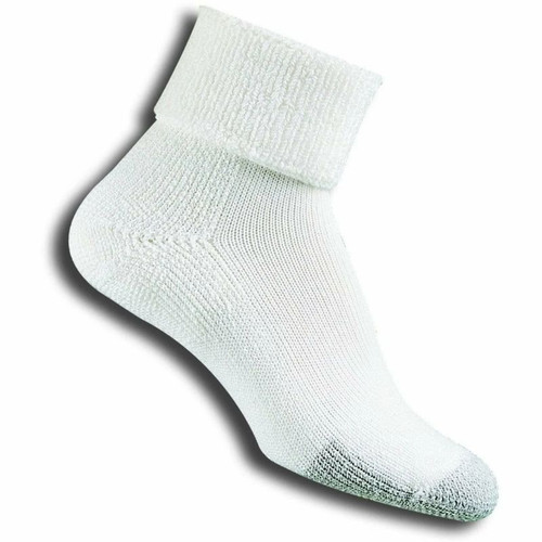 Thorlo Cuff Sock, White