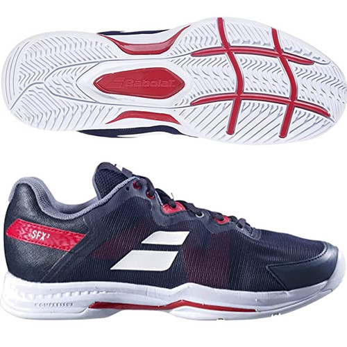 Babolat SFX3 All Court Men's, Black/Red (WIDE FIT)