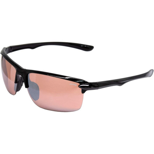 MAXX 14er Shiny Black Frame, Amber Lens