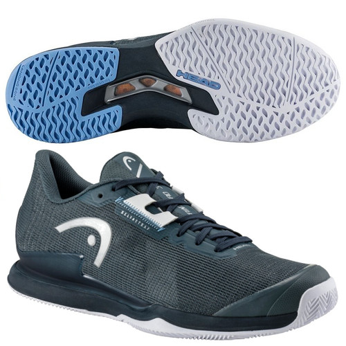 HEAD Sprint Pro 3.5 Men, Blue Gray, WIDE WIDTH