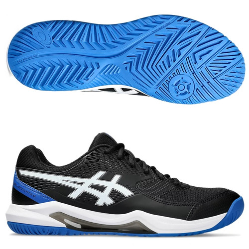 asics Gel Dedicate 8 Men, Black/Blue