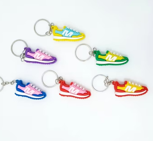 Athletic Sneaker Keyring, Court Shoe, Runner Keyring