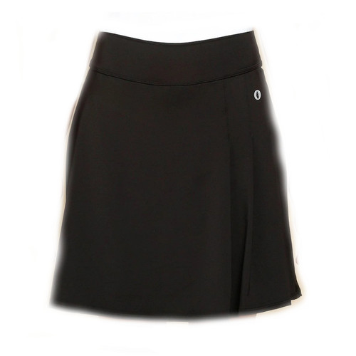 Dona Jo Birdie 17" Long Length Tennis Skort, Black