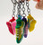 Athletic Sneaker Keyring, Court Shoe, Runner Keyring