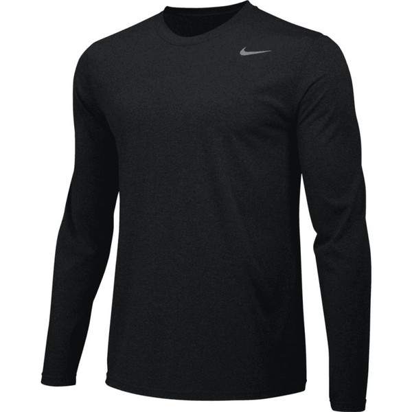 Nike Legend 2.0 Dri-Fit Long Sleeve Men's Crew, Black