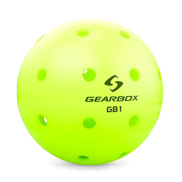 Gearbox GB1 Outdoor Pickleball, Neon Green