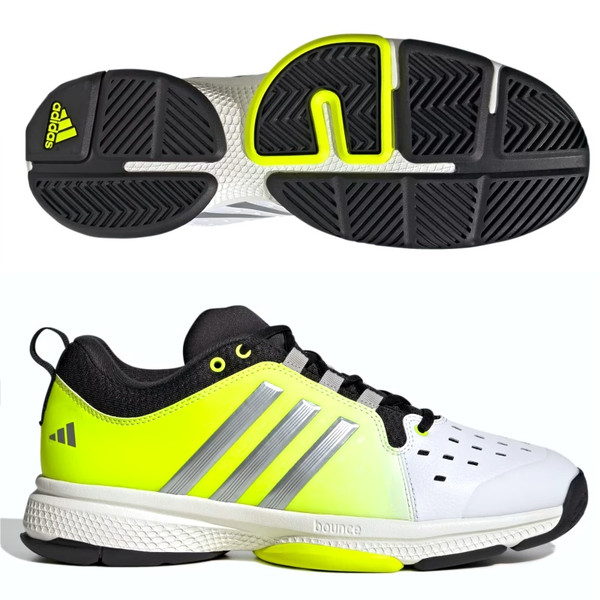 adidas Court PB Men, White/Blk/Yel