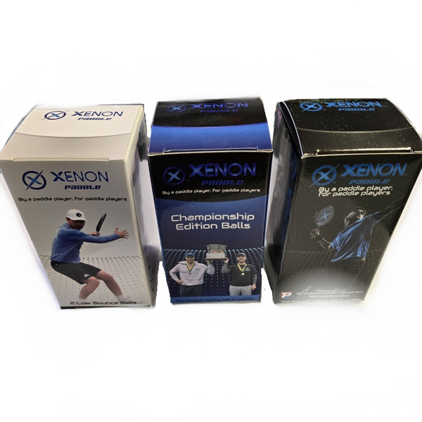 Xenon Platform Tennis Balls - Play & Compare Pack