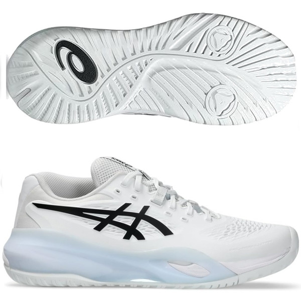 asics Gel Resolution X Men, White/Black