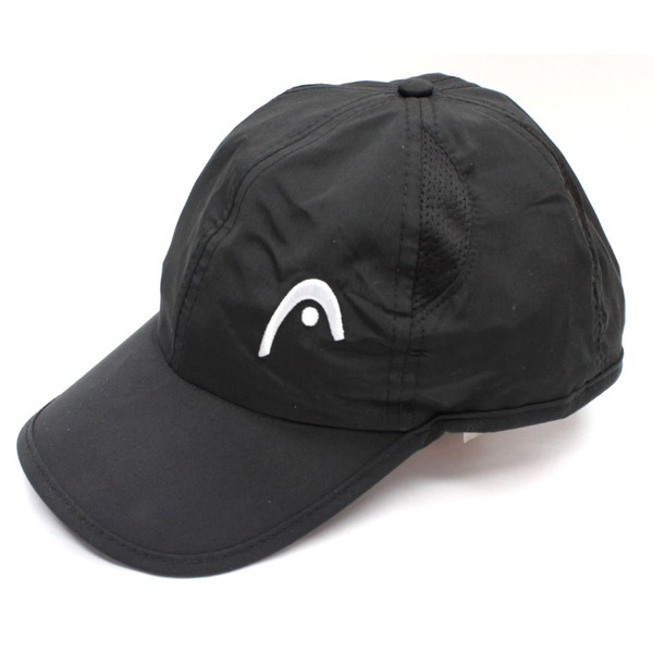 HEAD Lightweight Performance Cap for Men, Black