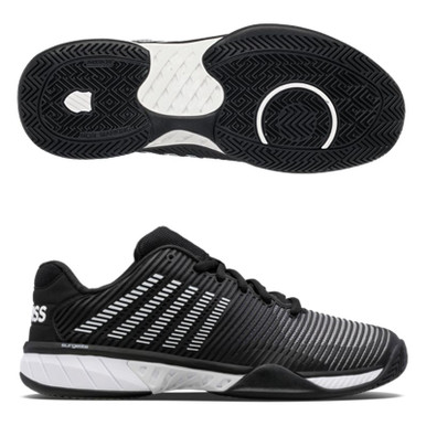K-Swiss Hypercourt Express 2 Men's Shoe Black/White for 2022