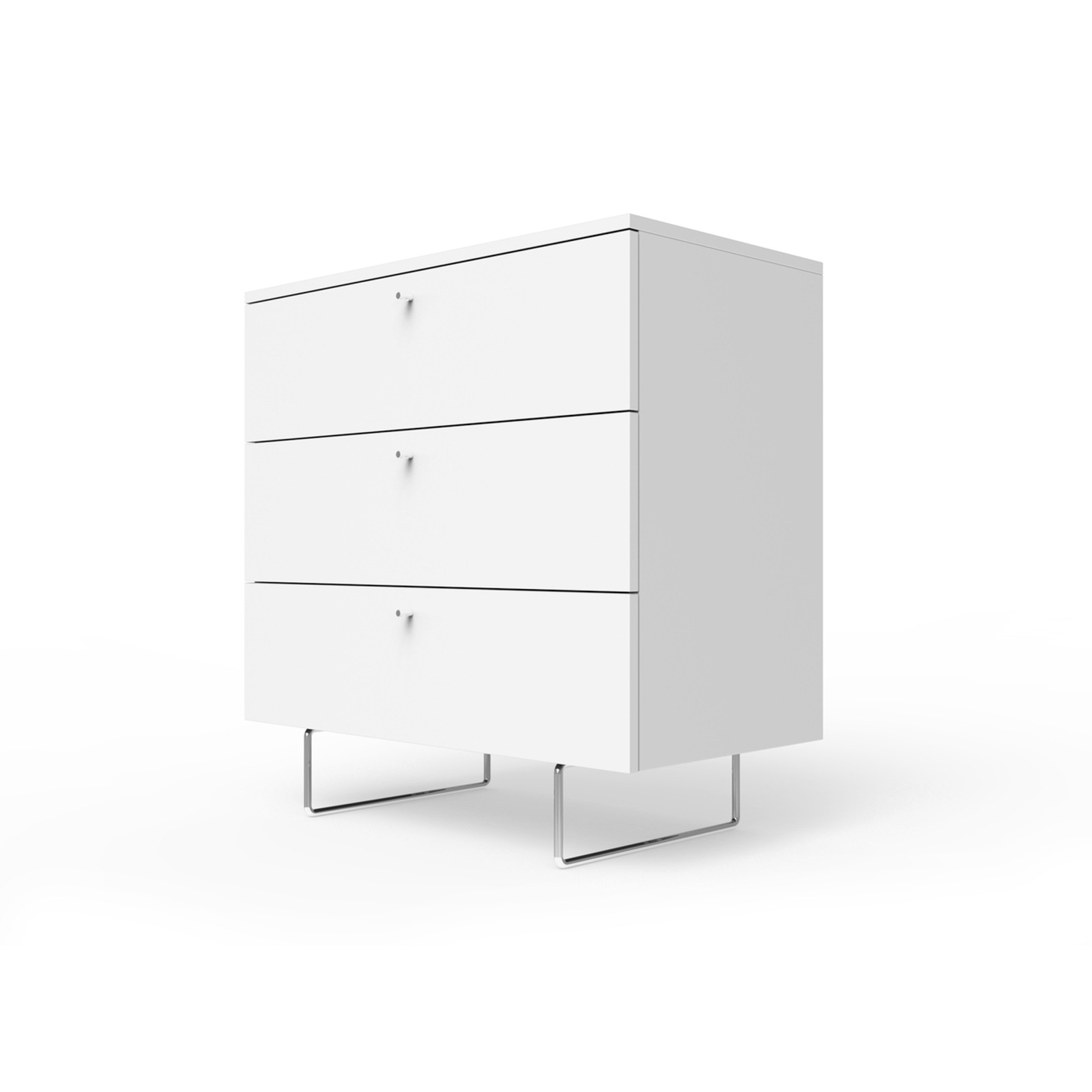 Alto 34" wide dresser in white