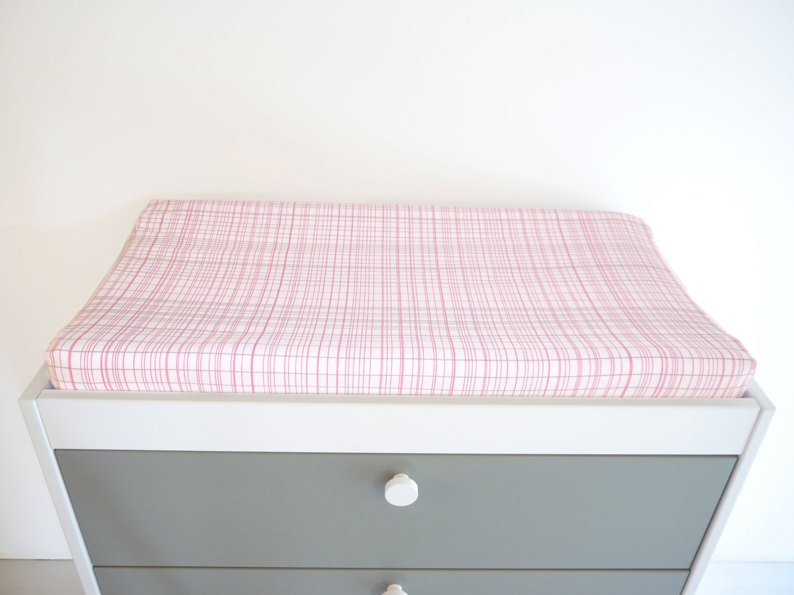 Hashtag Organic Changing Pad Cover - Pink