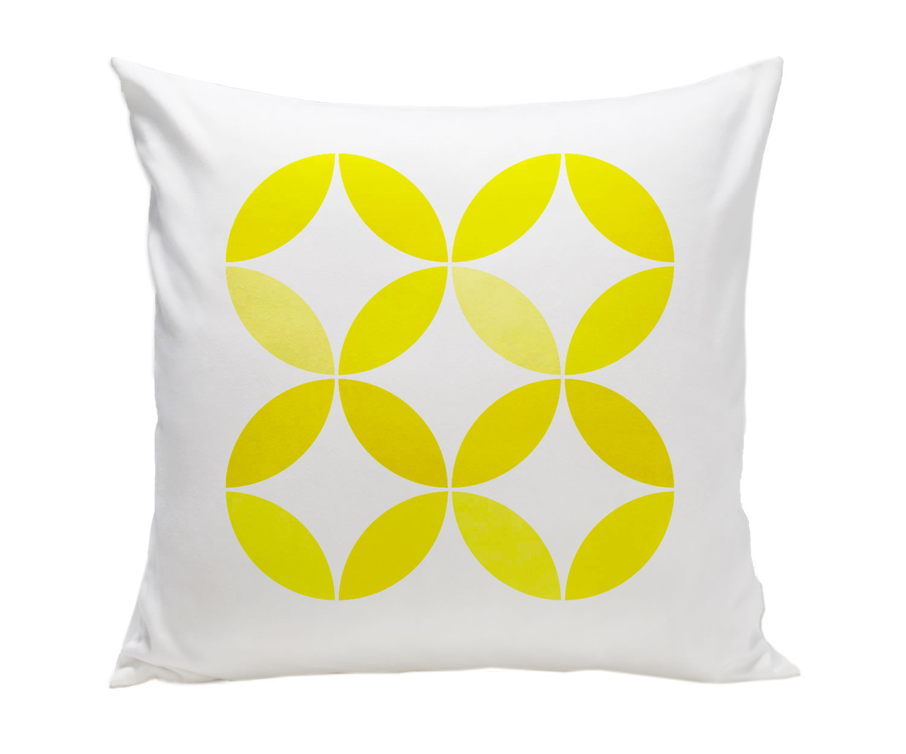 big yellow pillows