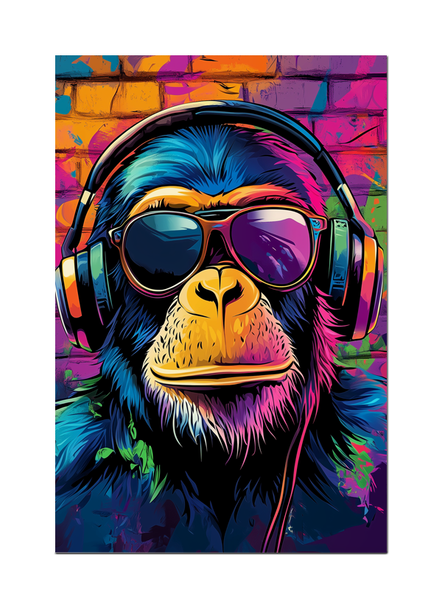 72912 GORILLA POP ART