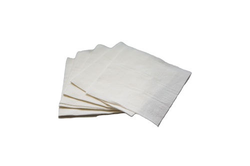 AA 1Ply Lunch Napkin not fold White 300mm x300mm   2000/ctn