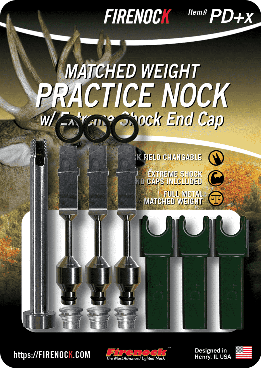 Custom D+ Style Firenock Lighted Nock System (3)