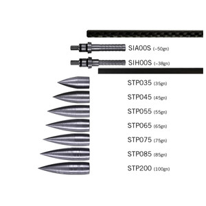 The Stalker lineup including both AeroInserts and seven AeroPoints. The Stalker lineup including both AeroInserts and seven AeroPoints.