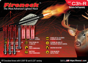 C Style Hunting  Firenock Lighted Nock System (3) C Style Hunting  Firenock Lighted Nock System (3)