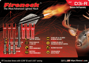 D style Blinking Firenock Lighted Nock System (3) D style Blinking Firenock Lighted Nock System (3)