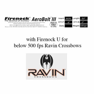 AeroBolt III-200 for Ravin (3) with Firenock End Caps Installed AeroBolt III-200 for Ravin (3) with Firenock End Caps Installed
