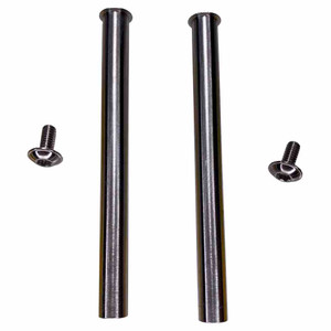 The Hollow Titanium Axle Kit for Mission Sub-1 includes two custom hollow titanium axles and two titanium axles cap screws. The Hollow Titanium Axle Kit for Mission Sub-1 includes two custom hollow titanium axles and two titanium axles cap screws.
