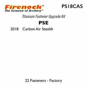 Ti Kit for PSE 2018 Carbon Air Stealth Ti Kit for PSE 2018 Carbon Air Stealth