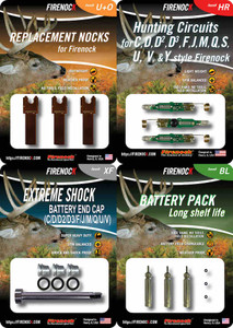 Custom U+ Style Firenock Lighted Nock System (3) for Ravin 500 Custom U+ Style Firenock Lighted Nock System (3) for Ravin 500