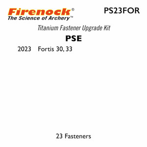 Ti Kit for PSE 2023 Fortis 30, 33 Ti Kit for PSE 2023 Fortis 30, 33