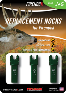 J+ Style Firenock Replacement Nock (3) J+ Style Firenock Replacement Nock (3)