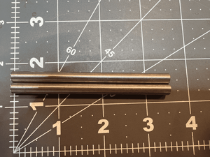 Ti 1/4" Axle 3.45 " long to fit Mathews target bows (2 pc) Ti 1/4" Axle 3.45 " long to fit Mathews target bows (2 pc)