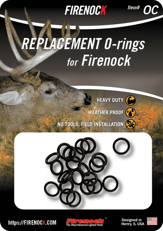 F/M Styles Nock Fitting O-rings (24)