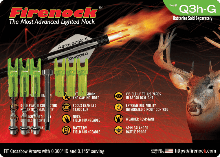 Q Style Hunting  Firenock Lighted Nock System (3)