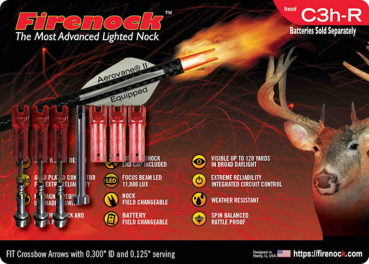 C Style Hunting  Firenock Lighted Nock System (3)