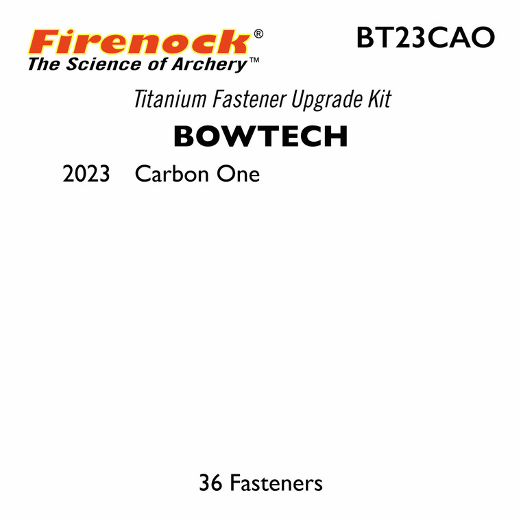 Kit for Bowtech 2023 Carbon 1