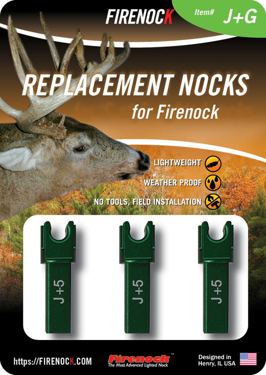 J+ Style Firenock Replacement Nock (3)