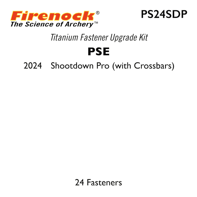Ti Kit for PSE 2024 Shootdown Pro