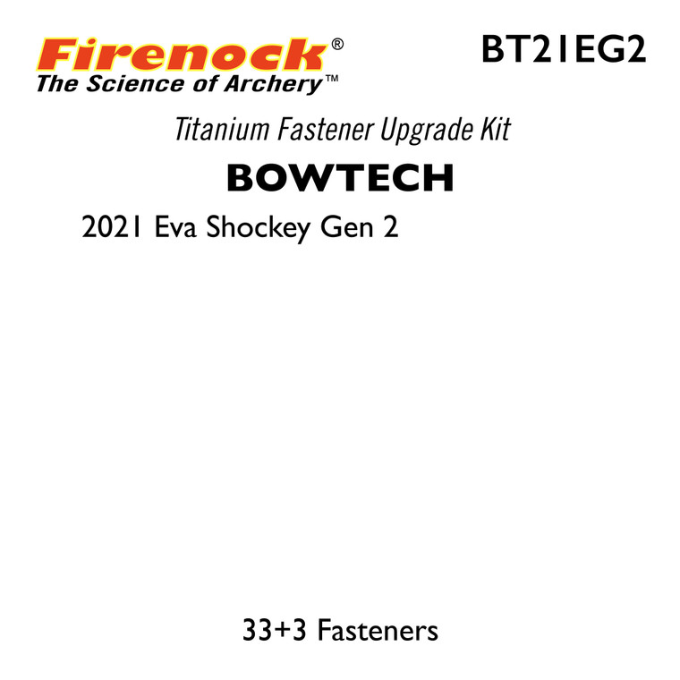 Kit for Bowtech 2021 Eva Shockey Gen 2