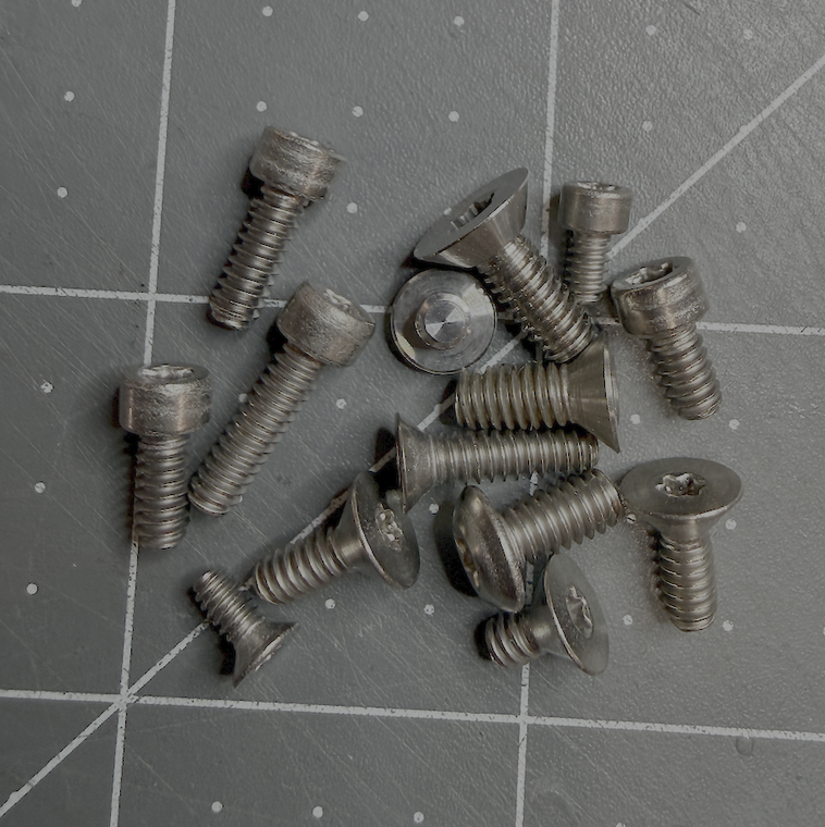 Titanium Mod Screws