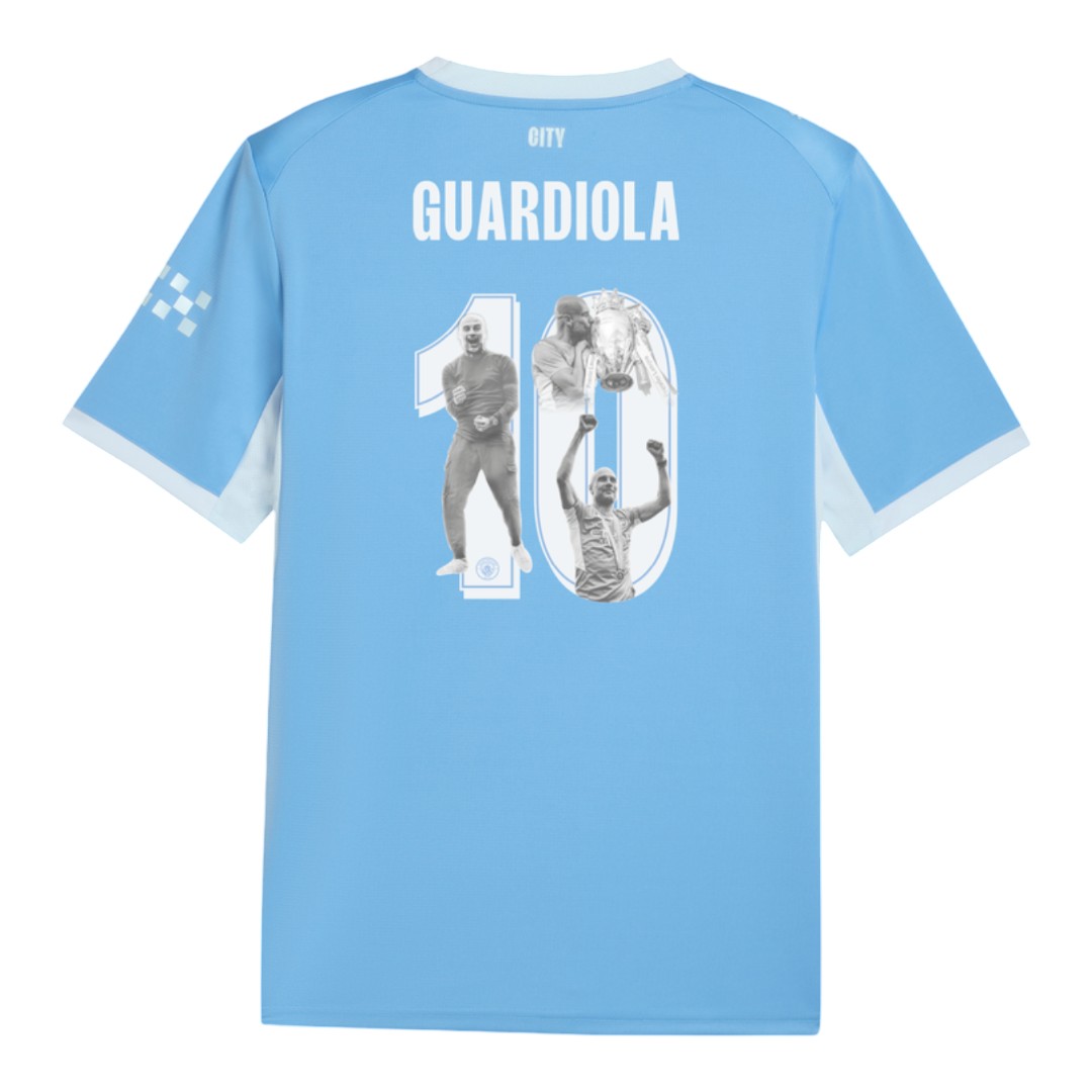 #10 GUARDIOLA Manchester City 26/27 Stadium Men's Home Shirt