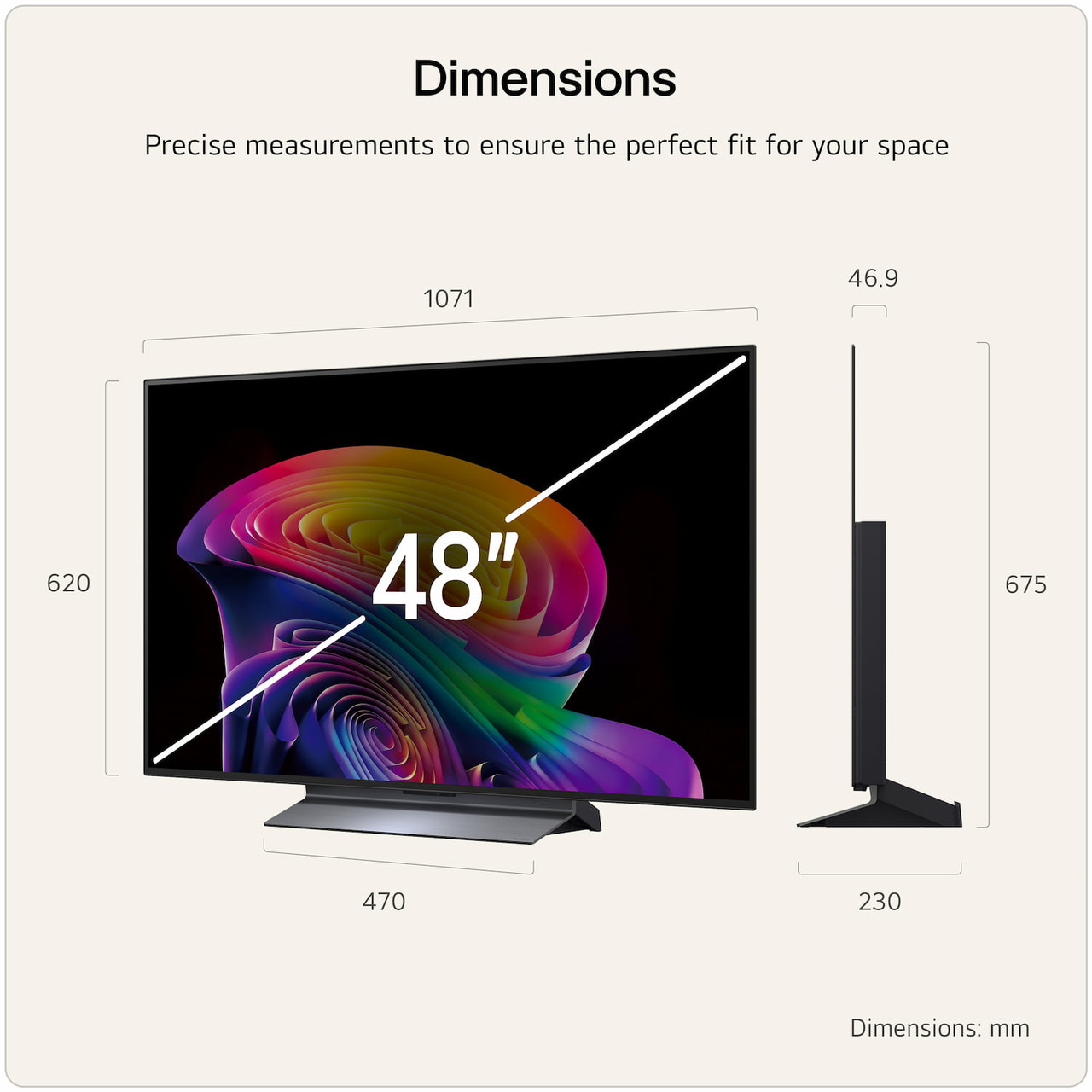 LG OLED48C66LB 48